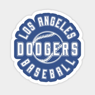 Los Angeles Dodgers Baseball Magnet