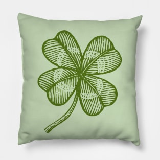 Lucky clover Pillow