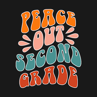 Second Grade Rainbow Girls Boys Teacher Team 2nd Grade Squad T-Shirt