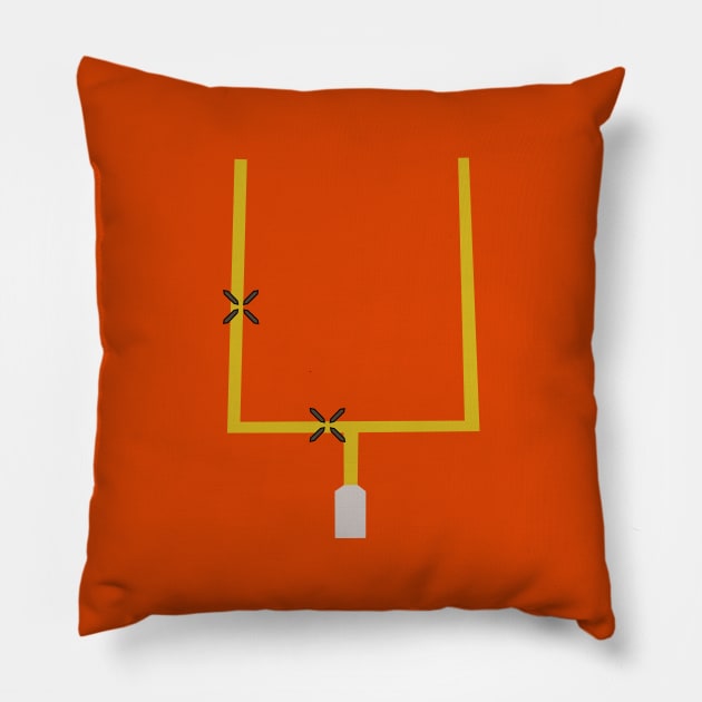 Cody Parkey's Missed Field Goal Pillow by rattraptees