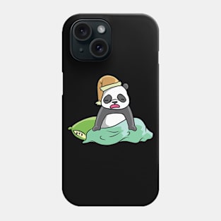 Tired Panda Phone Case