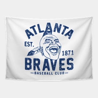 Old Style Atlanta Braves 3 by Buck Tee Tapestry