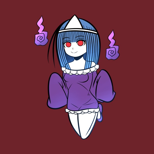 Oh My Ghost Maya Chibi Wisp by ghostmaya