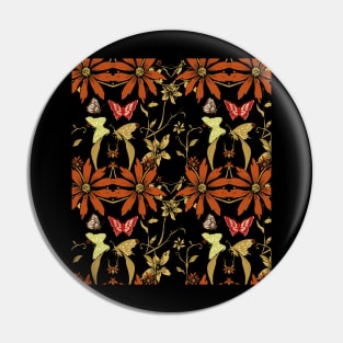 Retro Vintage 2 Butterfly Pin