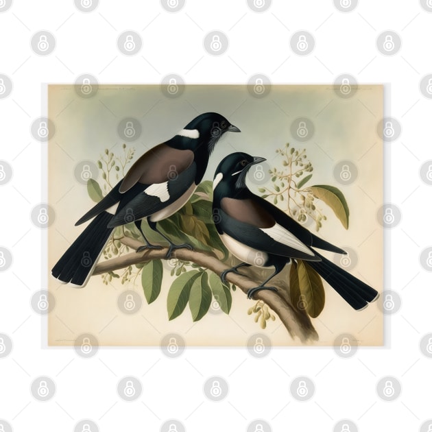 Vintage Magpies by Walter WhatsHisFace