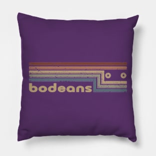 BoDeans Cassette Stripes Pillow