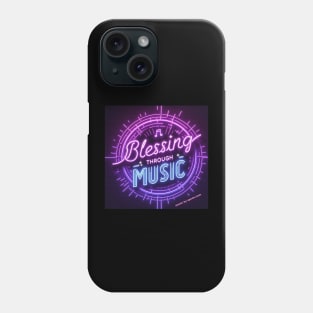 Blessing Through Music - Neon Phone Case