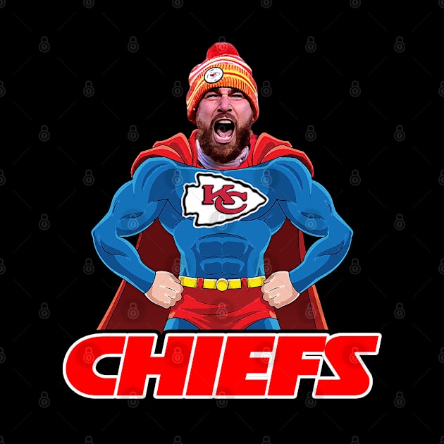 Kelce (Super) Chiefs by MERZCAHMAD