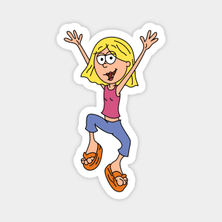 Lizzie Cartoon Magnet