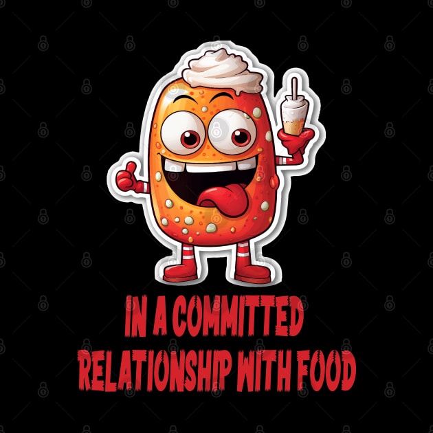 In a committed relationship with food by ArtfulDesign