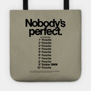 Nobody's Perfect Tote