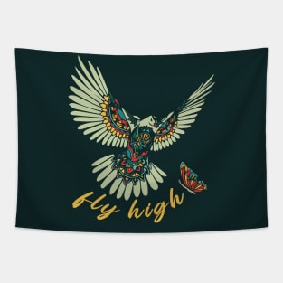 Fly high always Tapestry