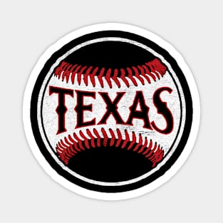 Texas baseball city Magnet