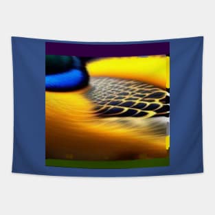 Colorful Avian Design Tapestry