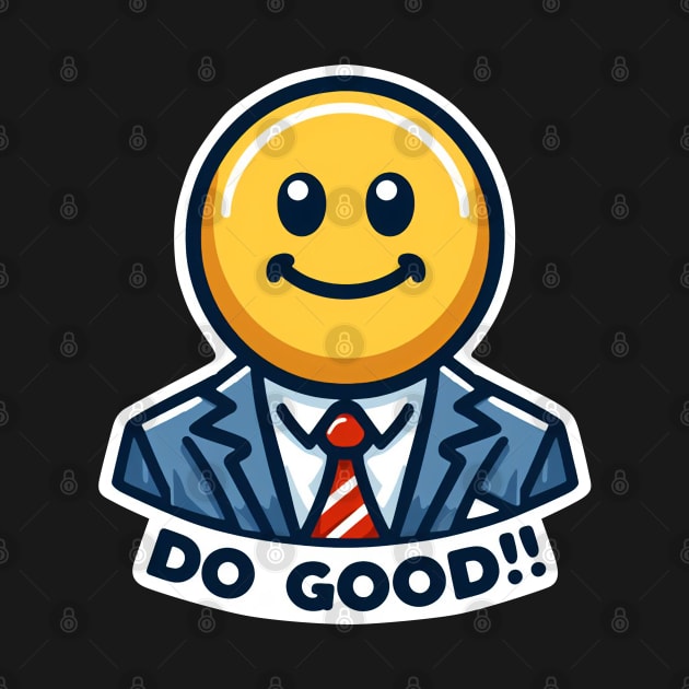 DO GOOD Emoji by Plushism