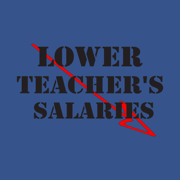 lower teacher's salaries by SavageArt ⭐⭐⭐⭐⭐
