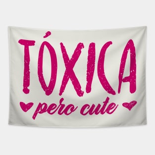 Tóxica pero cute - novia toxica - pink design Tapestry