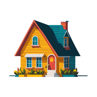 Cute House T-Shirt