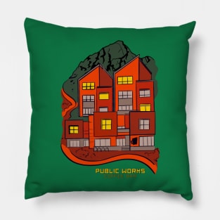 Downtown Coffee Pillow