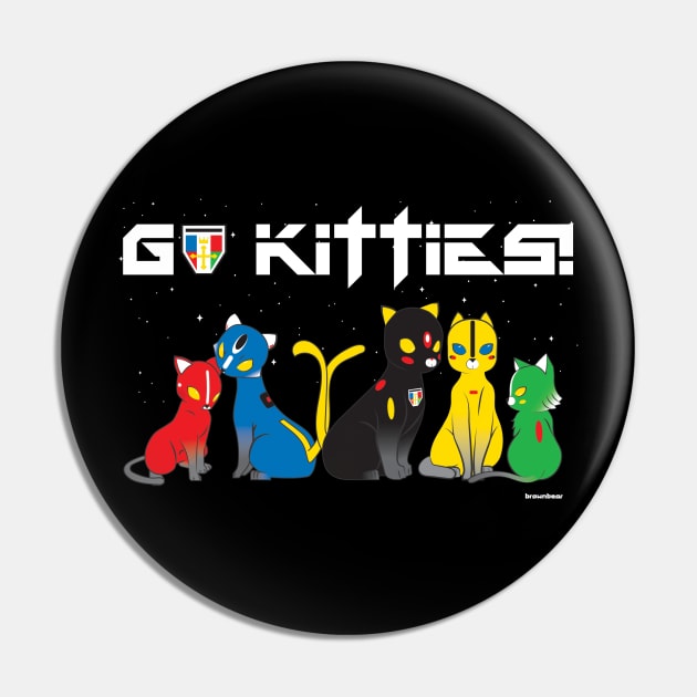 Go Voltron Kitties Pin by Santilu