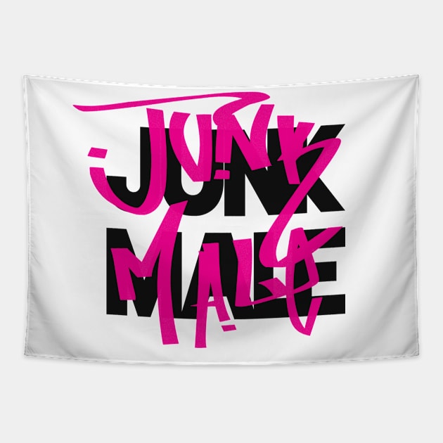 Junk Male - Tagged Tapestry by ANTHONY OLIVEIRA