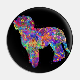 Goldendoodle dog Pin