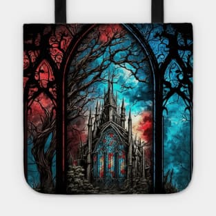 Stained Glass Cathedral Tote