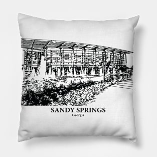 Sandy Springs - Georgia Pillow