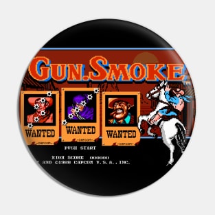 Title Screams: Gun.Smoke Pin