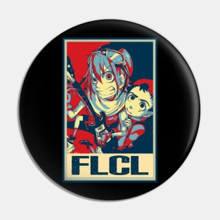 Fooly Cooly Chronicles Anime Fusion Gear Pin