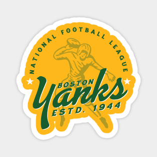 Boston Yanks Football Magnet