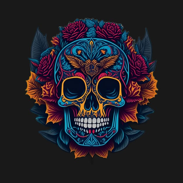 Sugar Skull Art: A Beautiful and Traditional Way to Celebrate the Day of the Dead by ImaginativeInkPOD