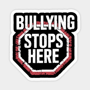 Stop Bullying Now - Anti-Bullying Statement Magnet