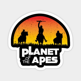 Planet Of The Apes Sunset Magnet