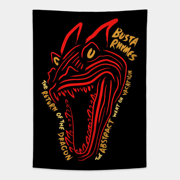 RETURNoftheDRAGON Tapestry by undergroundART