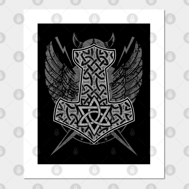 Mjolnir The Hammer Of Thor Hammer Of Thor Posters And Art