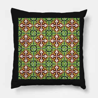 Seamless tile pattern Pillow