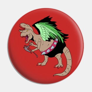 Meat double Dino Pin