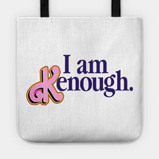 I Am Kenough Barbie Tote