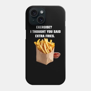 Funny Fries Lovers Gift Phone Case