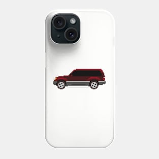 Land Cruiser Pixelart Phone Case