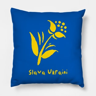 Slava Ukraini Pillow