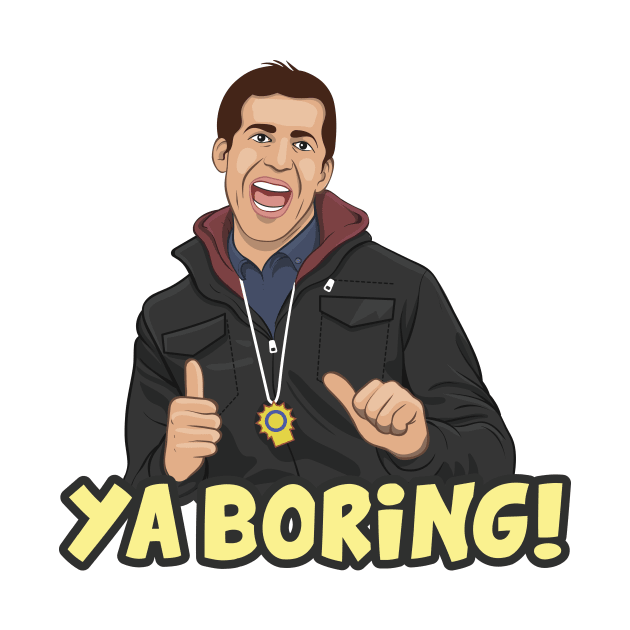 YA BORING Jake Peralta by makarxart