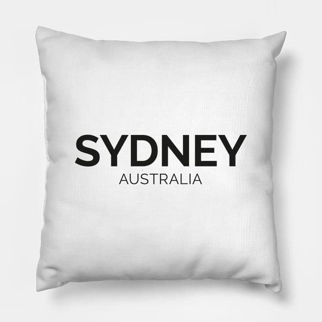 Sydney Australia Pillow by jotared90