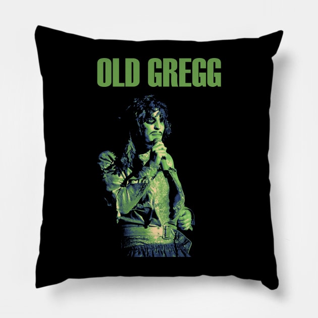 Old Gregg Classic Pillow by demarsi anarsak