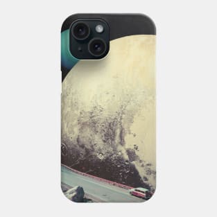 Old Friend Pluto - Space Aesthetic, Retro Futurism, Sci Fi Phone Case