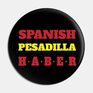 Spanish pesadilla haber Pin