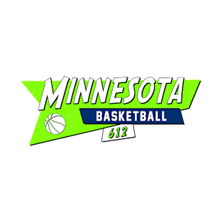 Minnesota 90s Retro Basketball T-Shirt