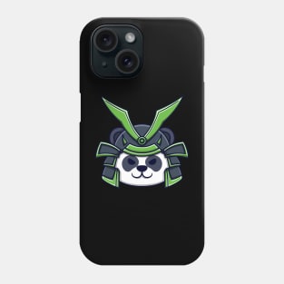 samurai panda head Phone Case