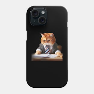 The Cute Cat Boss Collection: Paws-itively Hilarious Tales Phone Case